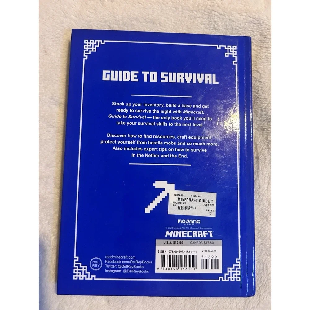 Minecraft: Guide to Survival by Mojang AB Book